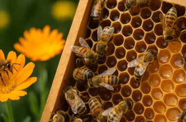 Como as abelhas produzem o mel: da flor até o pote